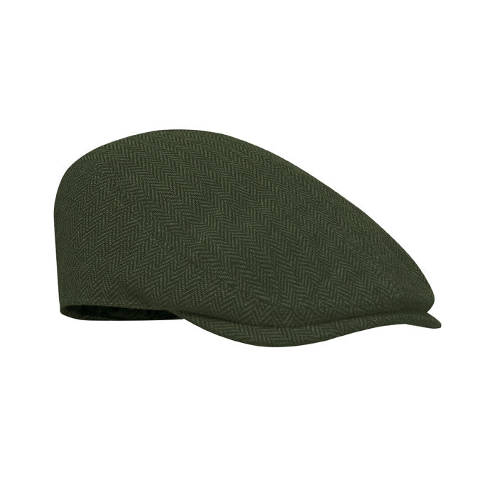Branded Newsboy Flat Cap 335gsm