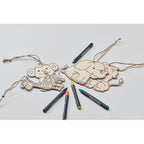 Branded Wooden Animal Hangers Painting Set without branding
