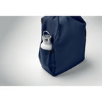 Branded 15 Inch Roll Top Laptop Backpack in use