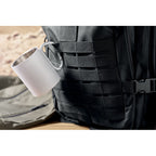 Branded Outdoor Backpack 600D RPET in use