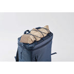 Branded Cooler Backpack in 600D RPET in use