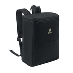 Branded RPET Cooler Backpack in Black