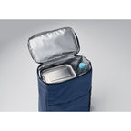 Branded RPET Cooler Backpack in use