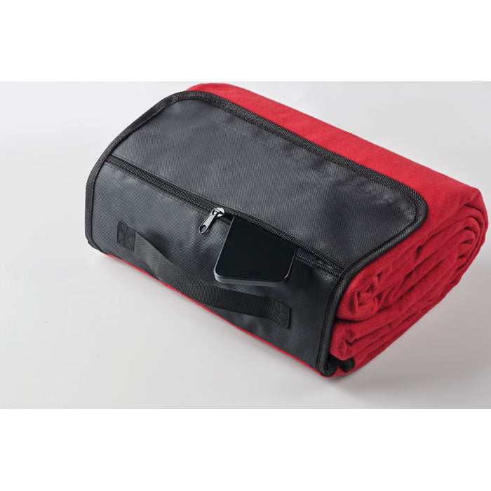 Branded Large Polar Fleece Picnic Blanket without branding