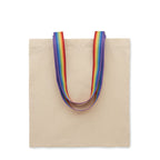 Branded Rainbow Handle Shopper Bag