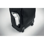 Branded Backpack Trolley in 290T RPET in use