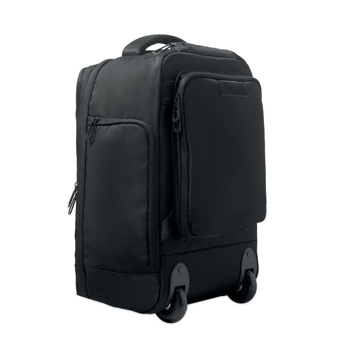 Branded Backpack Trolley in 290T RPET without branding