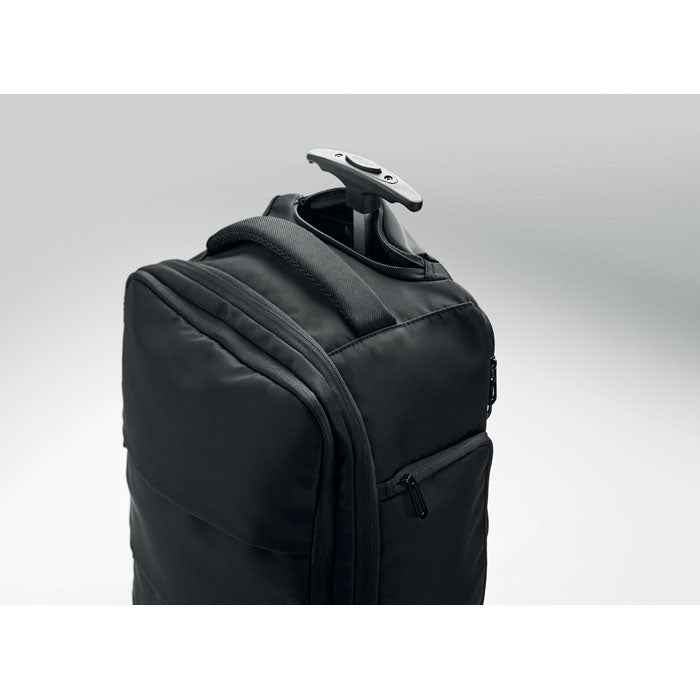 Branded Backpack Trolley in 290T RPET without branding