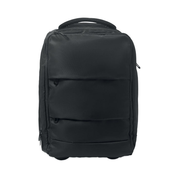 Branded Backpack Trolley in 290T RPET without branding