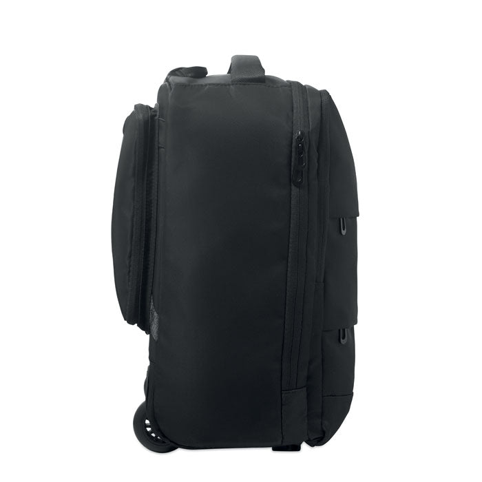 Branded Backpack Trolley in 290T RPET without branding