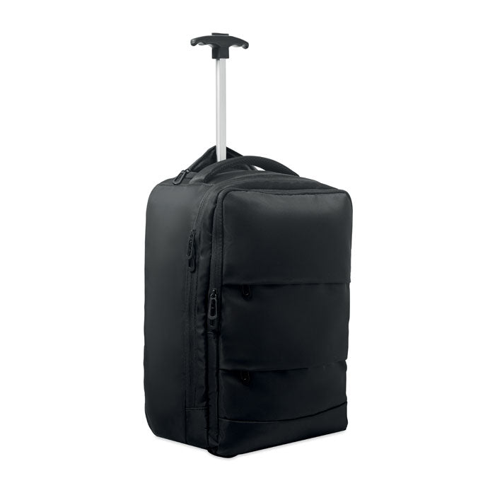 Branded Backpack Trolley in 290T RPET without branding