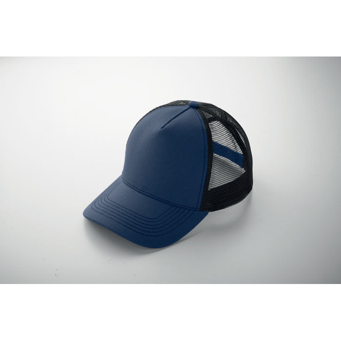 Branded 5 Panel Cotton Trucker Cap without branding