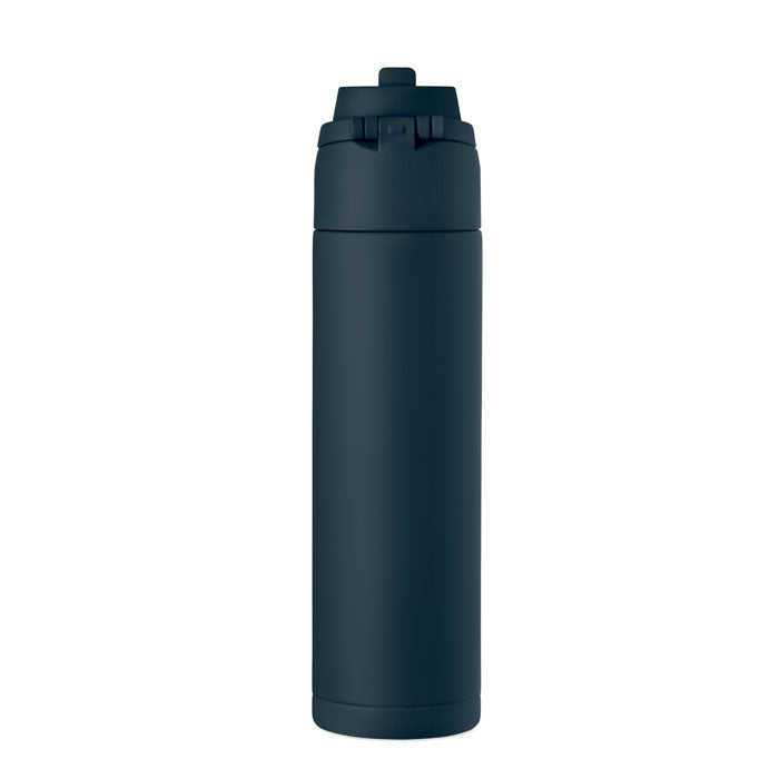 Branded Vacuum Bottle with Straw and Handle - 500ml without branding