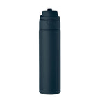 Branded Recycled Steel Bottle with Straw and Handle without branding
