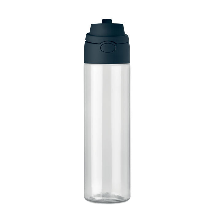 Branded RPET Bottle with Straw and Handle without branding