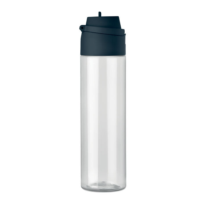 Branded RPET Bottle with Straw and Handle without branding