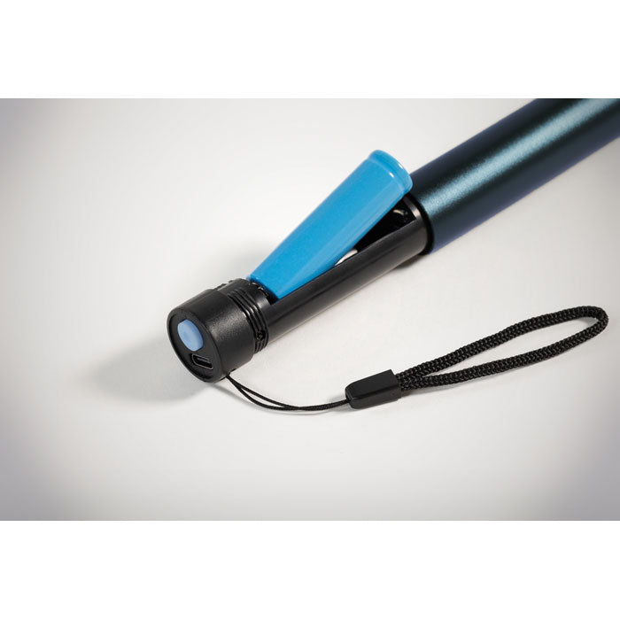 Branded Aluminium Torch in use