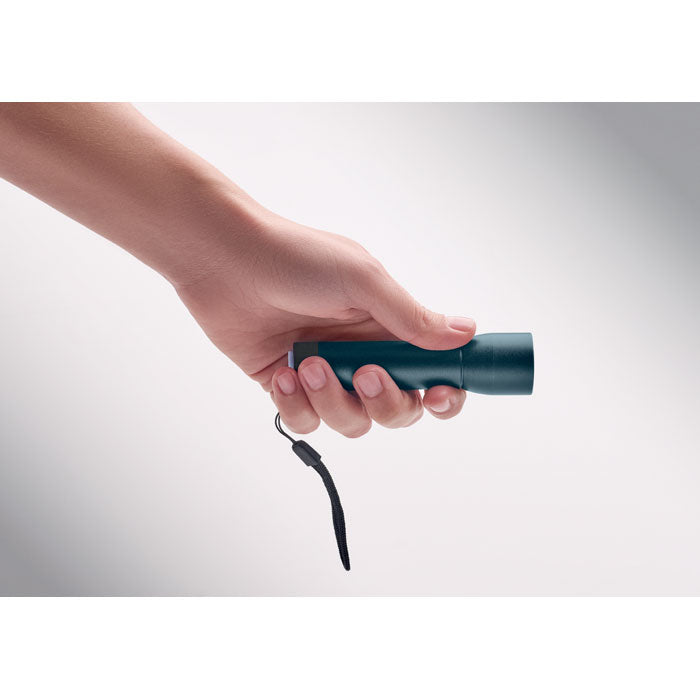 Branded Aluminium Torch in use