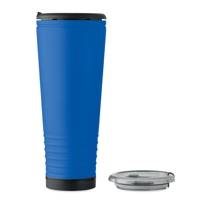 Branded Double Wall Cheering Cup with Horn without branding