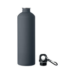 Branded Recycled Steel Rubber-Finish Bottle - 750ml without branding