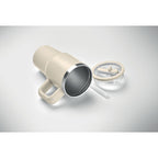 Branded Recycled Steel Tumbler with Straw - 500ml without branding