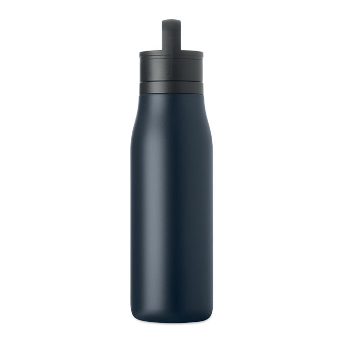 Branded Powder-Coated Vacuum Bottle with Handle without branding