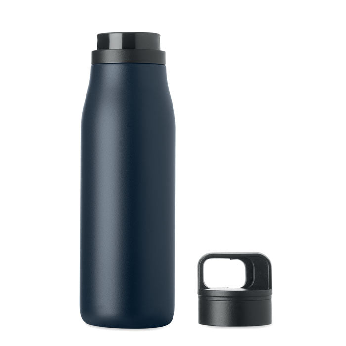 Branded Powder-Coated Vacuum Bottle with Handle without branding