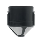 Branded Double Wall Mug with Coffee Filter without branding