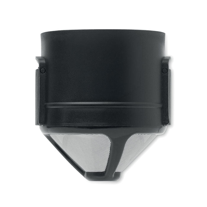Branded Double Wall Mug with Coffee Filter without branding