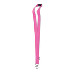 Branded 20mm RPET Lanyard in Pink