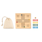 Branded Wooden Ludo Game without branding