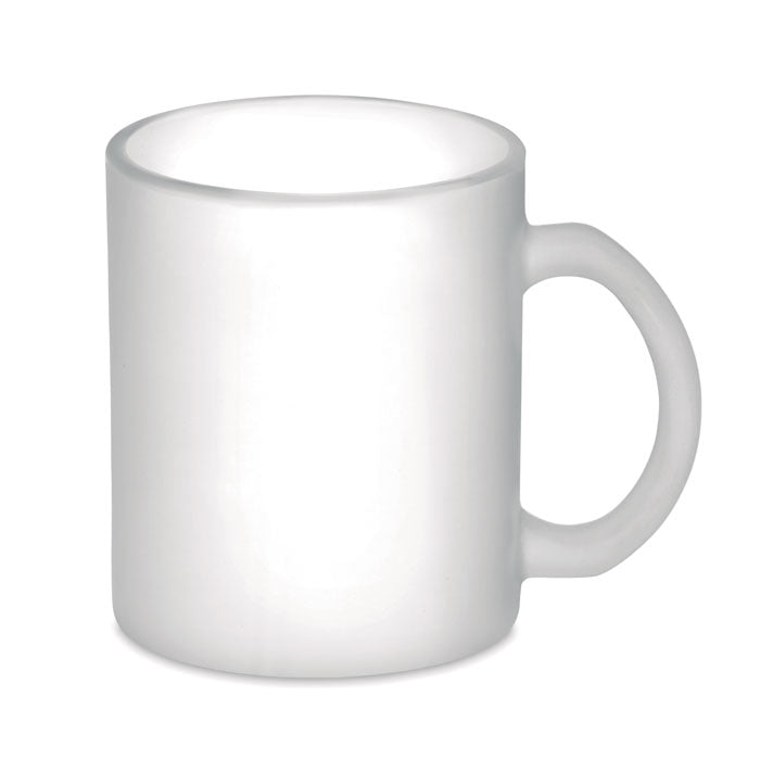 Branded matt sublimation glass mug