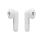 Branded Recycled ABS TWS Earbuds with Charging Base without branding