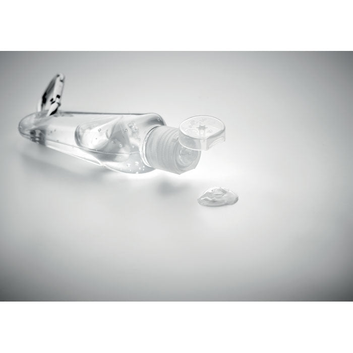 Branded Hand Cleanser Gel with Carabiner 30ml without branding