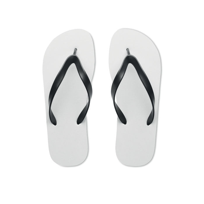 Branded Sublimation Beach Slippers without branding