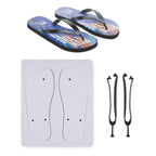 Branded Sublimation Beach Slippers