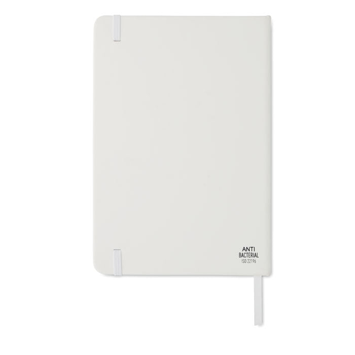 Branded A5 Antibacterial Notebook without branding