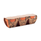 Branded Terracotta 3 Herb Pot Set without branding