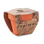 Branded Terracotta Pot with Forget-Me-Not Seeds