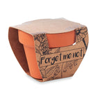 Branded Terracotta Pot with Forget-Me-Not Seeds without branding