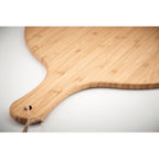 Branded Bamboo Cutting Board with Handle 31cm without branding