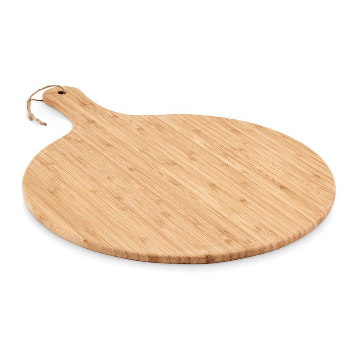 Branded Bamboo Cutting Board with Handle 31cm