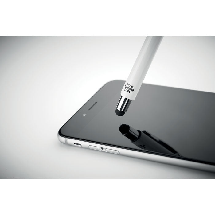 Branded Antibacterial Stylus Pen without branding