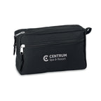 Branded 600D RPET Toilet Bag