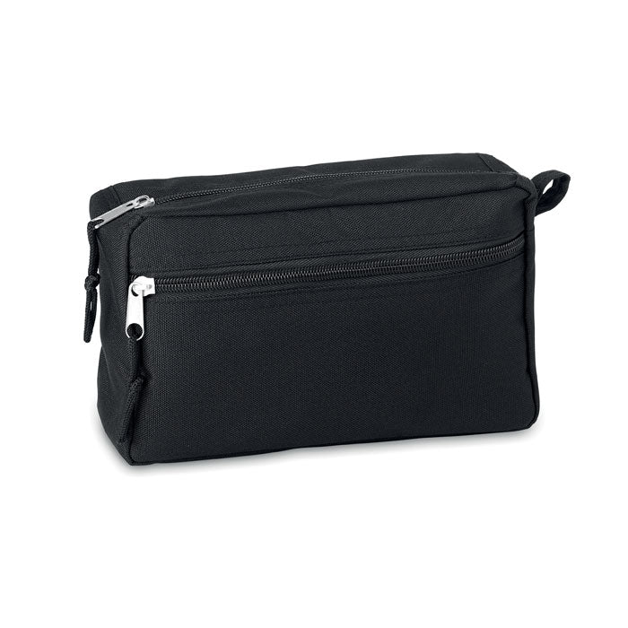 Branded 600D RPET Toilet Bag