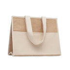 Branded Jute and Canvas Cooler Bag without branding