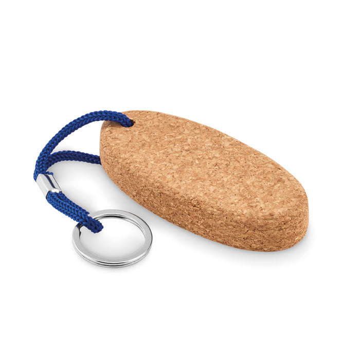 Branded Floating Cork Key Ring without branding