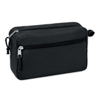 Branded Hemp Toilet Bag 200gsm in Black