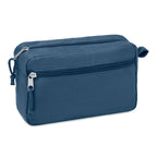 Branded Hemp Toilet Bag 200gsm in Blue