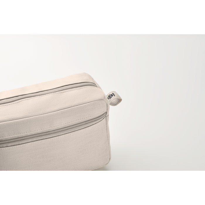 Branded Hemp Toilet Bag 200gsm without branding